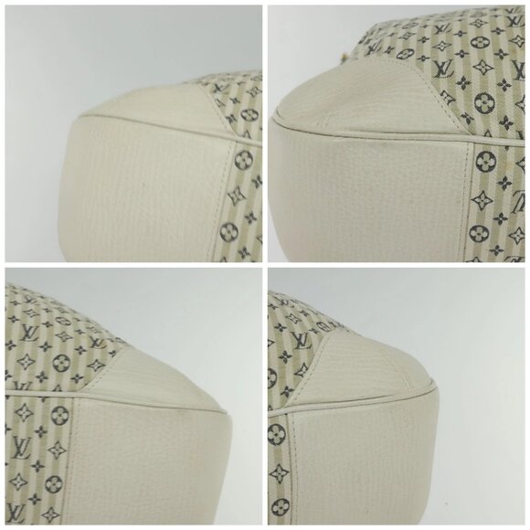 LOUIS VUITTON Monogram Mini Lin Croisette Marina GM Bag 2way M95492 Auth 132463 - Picture 14 of 14